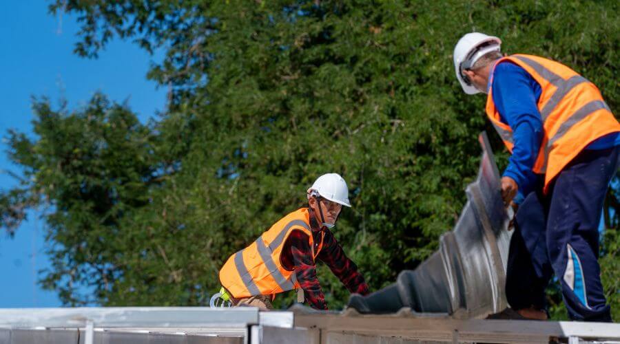 Professional metal roof installation in Benton, MS
